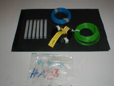 Modelleisenbahn, Kabelhalter und Litzekabel blau, grün und schwarz  (HA123)