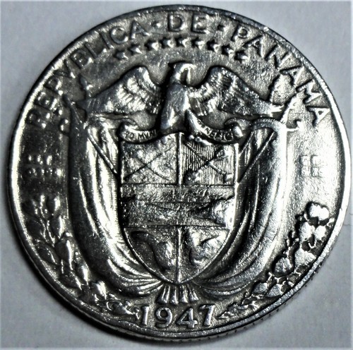 Panama balboa 1947 silber - panama,