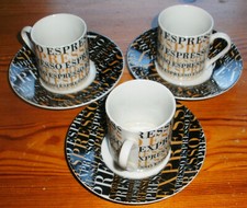 3 x Espressotassen mit