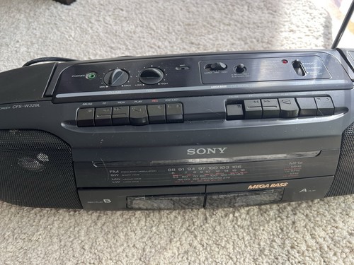 Sony cfs w328l boombox - sony,