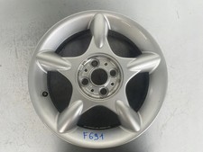 1x Alufelge 16 Zoll 6.5" 4x100 48ET Glanz Silber Mini R50 Rim Wheel