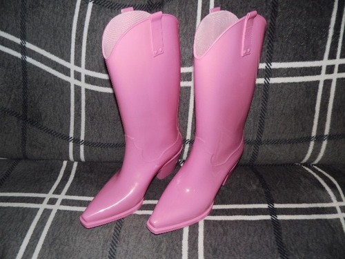 Cowboy gummistiefel glänzend - gummistiefel,