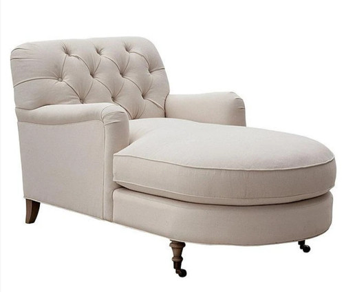 Beige chaiselongue - beige,