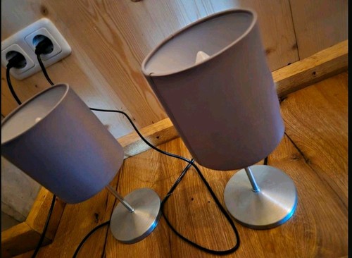 2er set tischlampen - set,