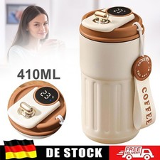 410ml Isolierbecher Kaffeebecher Thermobecher Coffee to Go Becher Edelstahl Mug