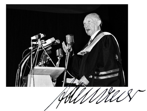 Autogramm von konrad adenauer - autogramm,