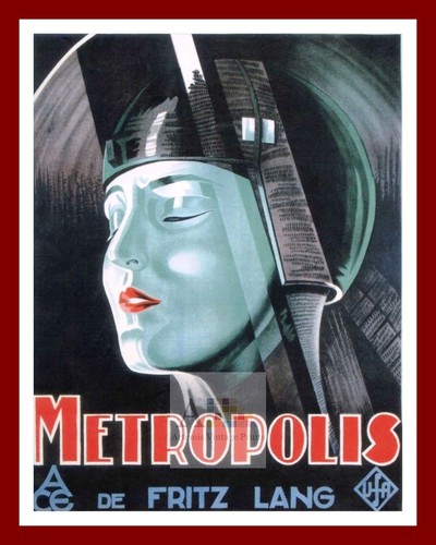 Metropolis filmposter a3 - metropolis, a1