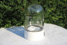 DDR XL Glaskolbenlampe Kellerlampe Hoflampe Stalllampe Lampe  VINTAGE