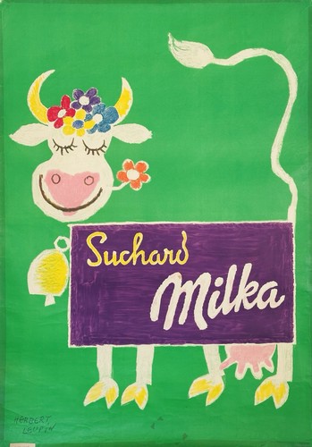 Original suchard milka poster - suchard,