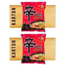 40x120g Nong Shim Shin Ramyun Instant Nudelsuppe scharf 