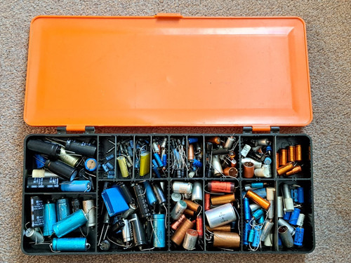 Elektronik konvolut bauteile - elektronik,