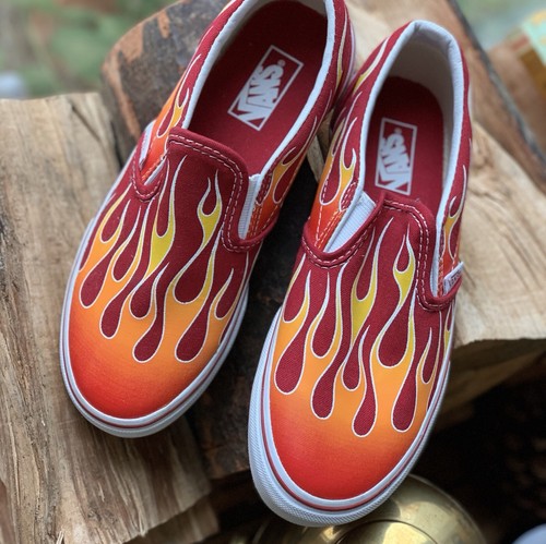 Vans slip red - slip-on, 1.5
