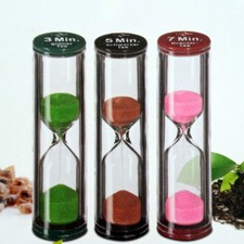 KÜCHENPROFI Sanduhr 3er-Set Teatime - 3, 5, 7 Minuten für Tee - Kurzzeitmesser