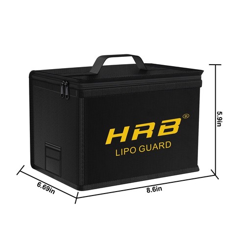 Hrb lipo battery safe bag - lipo,