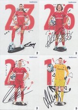4 Autogrammkarten SC Freiburg