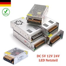 DC 5V 12V 24V LED Netzteil Trafo Schaltnetzteil Adapter Power Supply LED Strip