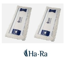 2x Ha-Ra weiss lang Bodenfaser für HaRa Bodenexpress Nassfaser 42 cm Fliesen NEU