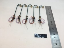 Bogenlampe mit LED, Selbstbau, ca. 8cm, 12-16V, Gleich-Wechselspannug, Messing.