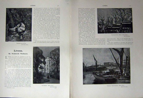 Alter antiker druck 1909 art - 1909,