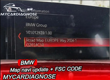 BMW Navi Karten Update Europe Way 2026 Inkl. FSC ohne USB