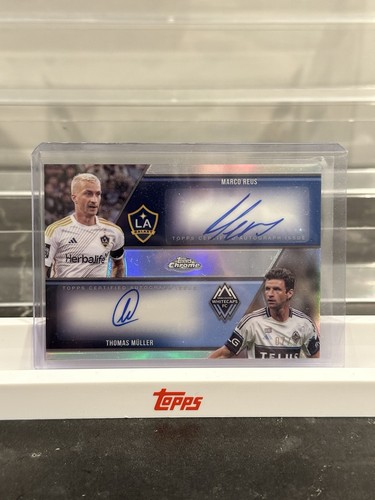 Topps mls chrome - chrome, auto