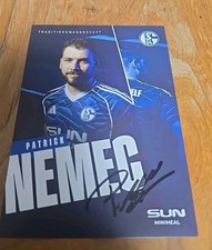 Autogrammkarte FC Schalke 04