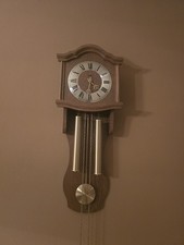 Zentra Wanduhr Pendeluhr Eiche