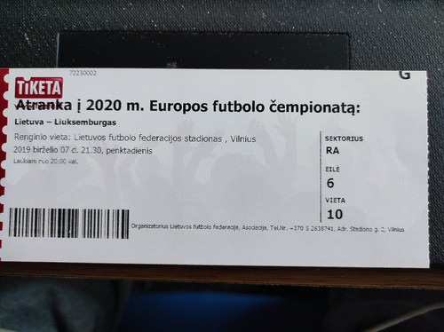 Ticket litauen luxemburg - ticket,