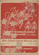 4 Titel, Noten für Gesang und Zither, 1923-1944