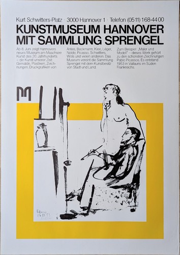 Poster plakat kunstmuseum - poster,