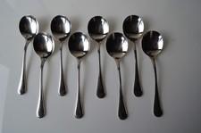 BSF Tivoli 8 Tassenlöffel für Suppen und Desserts 15,3 cm Edelstahl 18/8