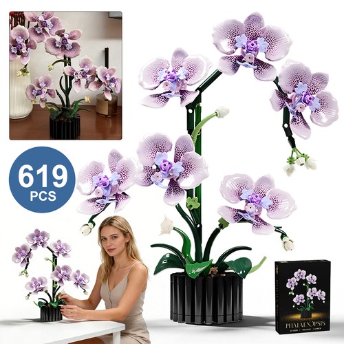 Klemmbausteine orchidee - klemmbausteine,