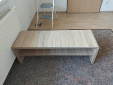 Fernsehtisch 40 x 120 cm, 45 cm hoch, Furnier Eiche hell