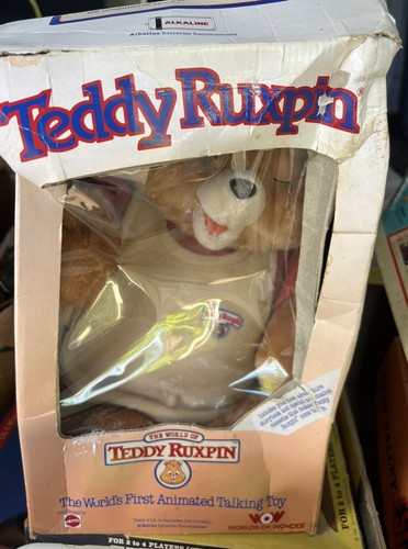Vintage ruxpin teddybär world - vintage,