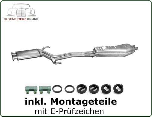 Endschalldämpfer bmw 5er e34 - bmw,