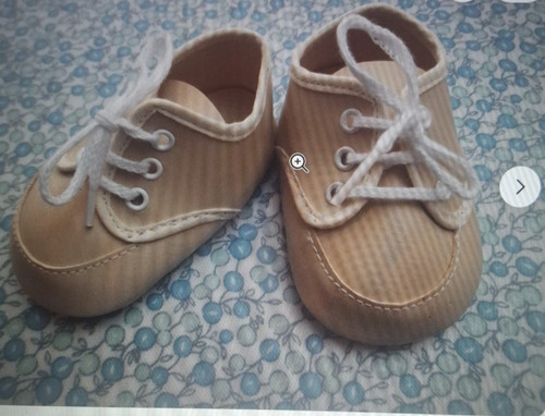 Beige schnürschuhe puppen - beige,