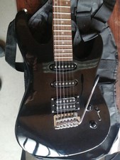 E-Gitarre, schwarz, in gutem