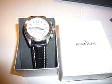 Ratius Chronograph Stahl mit