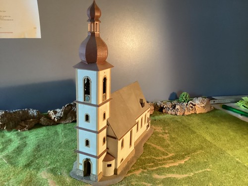 Kibri kirche groß 29cm - kirche, l=29cm
