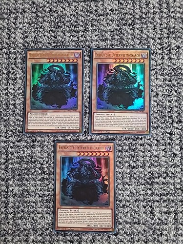 Yugioh erebus der - yugioh, 3x