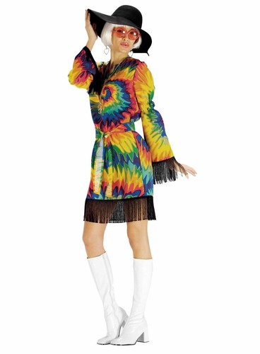 Hippie batikkleid schickes - hippie,