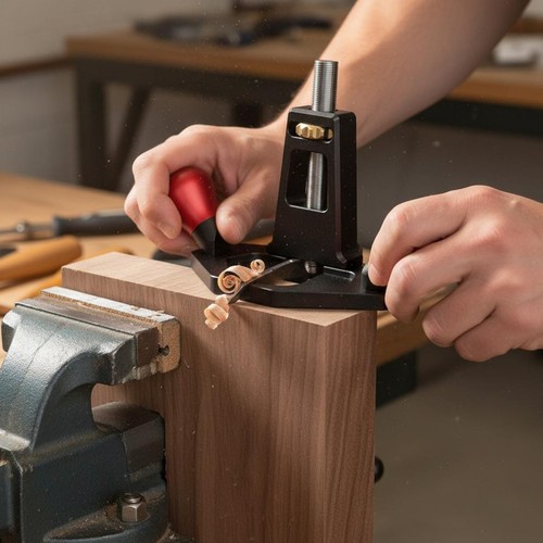 Nutzhobel mit holzgriff - nutzhobel,