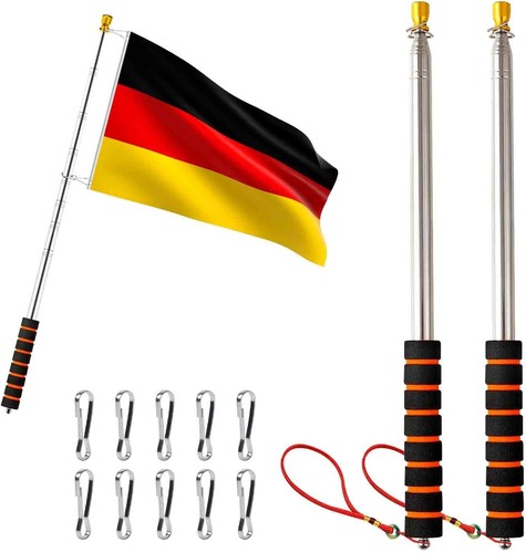 Stück teleskop fahnenstange - 2,