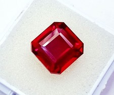 Quadrat Schliff Rot Rubin 9 +