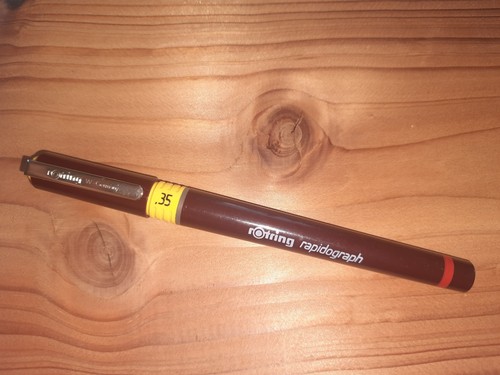 Rotring rapidograph - mm,