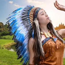 Indischer Federkopfschmuck