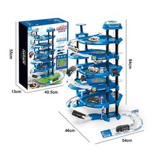 5-stöckiges Spiralparkhaus