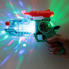 Spacegun LED Pistole mit Sound