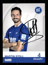 Martin Stoll Autogrammkarte Karlsruher SC 2016-17 Original Signiert+A 138609