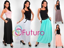 Damen Volle Länge Rock mit